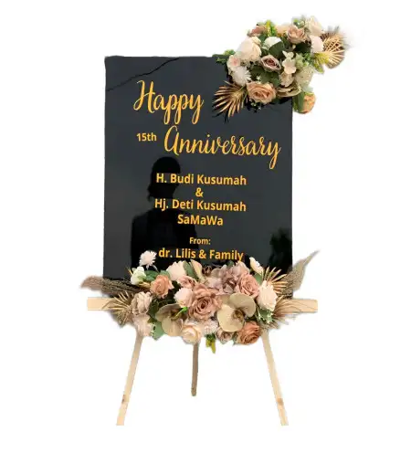 Papan Bunga Akrilik Wonokarang